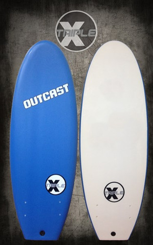 Triple X Blue Outcast 4' 11" Soft Top Surfboard