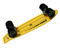 Atom 21" Mini Retroh Molded Skateboard - Yellow Bottom