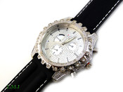 White "Crown Bezel" Watch with White Pearl detailed face and silicone band (Clear-Coated Bezel)