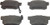 Brake Pads For Acura CL From Wagner Brake Products QC 537