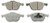 Brake Pads For Mazda 3 From Wagner ThermoQuiet QC1044 Brake Pads