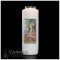 6-Day Glass Bottle Light Candle. Non-reusable.  Candles can be purchased individually or as a case (12 candles)