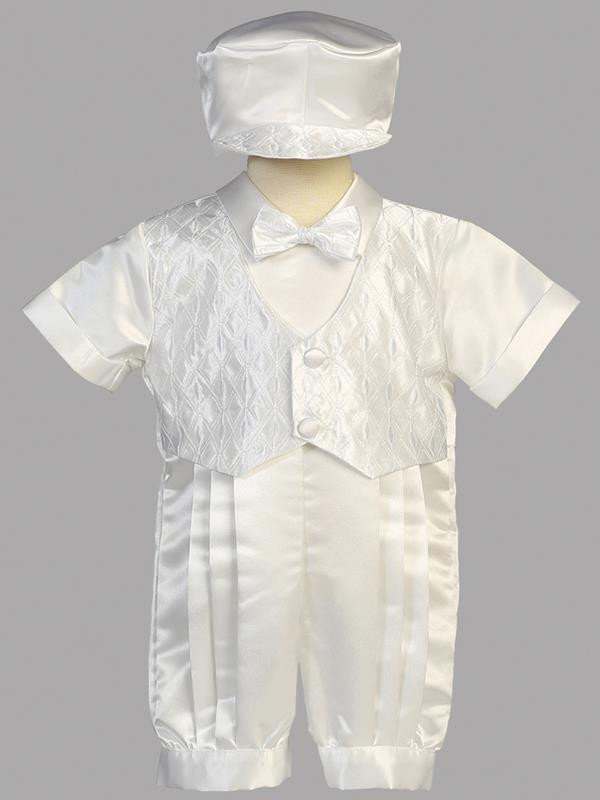 Boys Christening Outfit Satin 8700 St. Jude Shop, Inc.