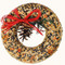 A delectable 8" round wreath treat for your favorite backyard birds!