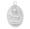 Sacred Heart of Jesus is depicted on the reverse side of the medal. 