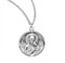 3/4" Sterling Silver Our Lady of Perpetual Help.  An 18" rhodium plated curb chain is included.