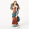 4.25" statue of Mary, the Undoer of Knots.  Dimensions: 4.25"H. Resin stone mix.