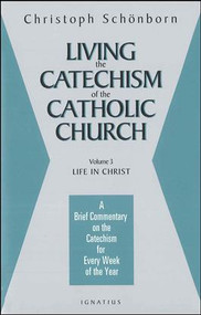 Volume 3 (of 4 Volumes), Life in Christ. Cardinal Christoph Schönborn, the editor of the monumental Catechism of the Catholic Church, a worldwide best seller, provides a brief and profound commentary on the third part of the Catechism, Life in Christ. Schönborn gives an incisive, detailed analysis of living the Christian life, providing a specific meditation for each week of the year on how to better live the Catholic faith as presented in the Catechism. Through these 52 meditations, Schönborn's hope is for the reader to not just have a better grasp of the Catholic doctrine and belief, but especially to grow in a greater love of and devotion to the person of Jesus Christ. Also available are Volumes 1,2, & 4. 
