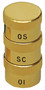 Heavy gauge, Precision-made Triple Oil Stocks. Stainless Steel or 24K Gold