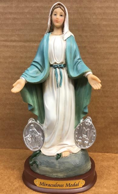 Our Lady of the Miraculous Medal Statue