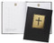 This 8 1/2" x 11" Guest Book has 95 pages with 8 entries for guests names, email and address. Beautifully bound in sturdy black leatherette. Inspiration Psalms on each page. 