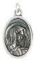 Mother of Sorrows on the reverse side of medal. 