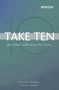 Take Ten includes a lectionary-based reading for each day of the year. Readings are chosen from cycle A, B, or C, or are the exact reading for feast days or solemnities. Each day has a Scripture citation, a reflection, a short prayer, and a connection to an article in The Catholic Youth Bible®. Take Ten helps young people apply biblical wisdom to their everyday lives, and its smaller format makes it easy to carry. Its 365 connections offer young people one more way to pray, study, and live The Catholic Youth Bible® more deeply every d