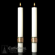 Cross of Saint Francis Altar Paschal Candles