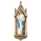 7.5" Mary with Child Holy Water Font. Poly/resin mix.