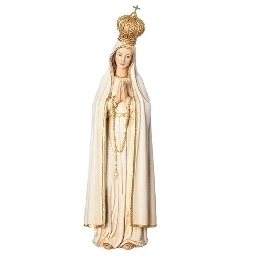 7"H Our Lady of Fatima figure. Resin/stone mix. An Absolutely beautiful statue!!!