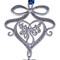 Pewter Chime is approximately 9" long and included is a Gift from Heaven Poem Bookmark. Comes packaged in silver gift box