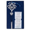 Pewter Chime is approximately 9" long and included is a Gift from Heaven Poem Bookmark. Comes packaged in silver gift box