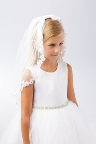 irish first communion veils