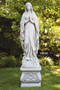 60" Natural Finish of Our Lady of Lourdes
