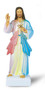 1749-123 Divine Mercy-4" Hand Painted Plastic Auto Statues with Magnetic or Adhesive Base. e