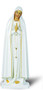 1749-213  Our Lady of Fatima- 4" Hand Painted Plastic Auto Statues with Magnetic or Adhesive Base. 