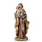 10" Saint Joseph. Resin/Stone Mix. Patron Saint of Families and Carpenters. Dimensions: 10"H x  4.25"W x 3.25"D