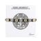 Gold/Silver St Benedict 7" adjustable slide knotted bracelet