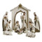 Image of the 10 Piece Ivory and Gold Nativity set sold by St. Jude Shop.