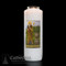 St Benedict 6-Day Glass Bottle Light Candle. Non-reusable.  Candles can be purchased individually or as a case (12 candles)

