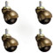 Brass Ball Castors- Set of four