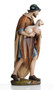 Nativity Set 1902 - Elegant wood-carved Shepherd with Lamb carved in Linden Wood or Cast in Fiberglass. Ranging from 2 to 5 feet tall.  Available Sizes: 24", 30", 36", 48", 60"