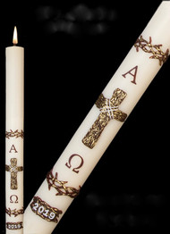 Crown of Thorns Paschal Candle
