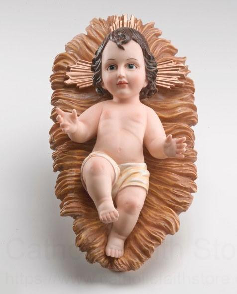 Detachable Infant Jesus And Crib St Jude Shop Inc