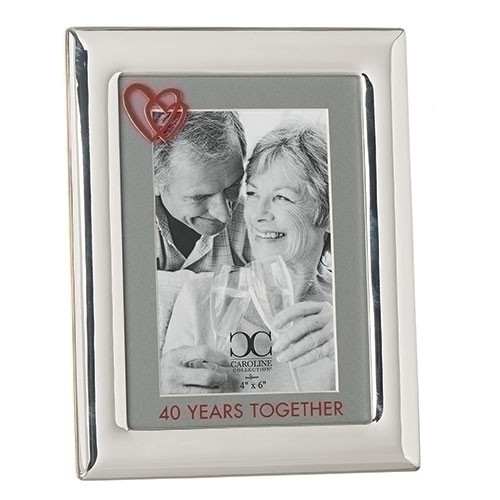 40 Years Together Wedding  Anniversary  Frame St Jude 