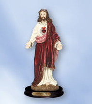 This Sacred Heart Of Jesus Statue is from the Florentine Collection.  Choose 8" or 12" Sacred Heart Statue.