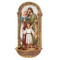 Holy Family Holy Water Font-Holy Family Holy Water Font. Resin/Stone Mix. 7.75"H x 3.75"W x 2.5"D