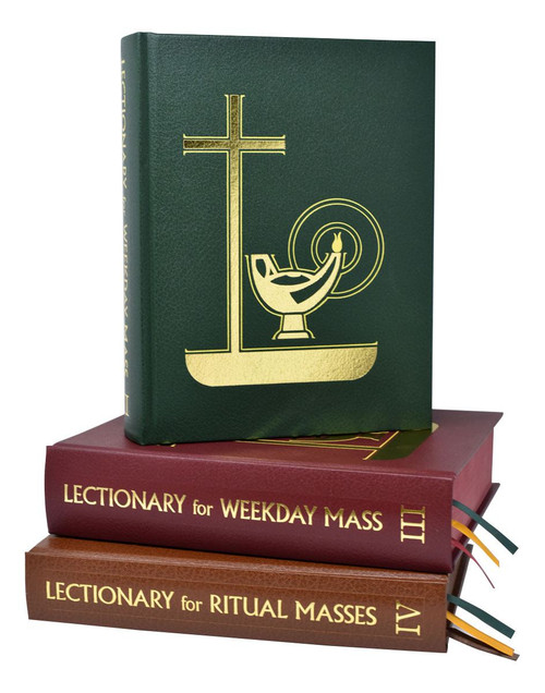 Lectionary For Weekday Masses, Three Volume Set - St. Jude Shop, Inc.