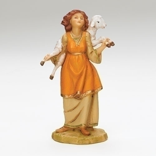 Fontanini 5" Scale Nativity figure, Sofi.  A wonderful addition to your Fontanini Nativity Collection! Made of polymer.
