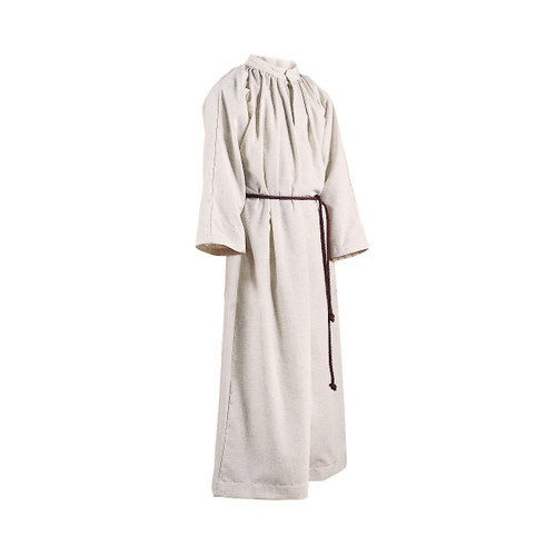 Albs 210 and 211 are made with a Natural Flax and Polyester Blend. Monastic alb comes with or without hood. See Size chart. NOTE: Flax Albs are NON RETURNABLE
Cinctures sold separately