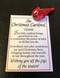 Cardinal Charms measure 1"L x 1/2"H. Cardinal Christmas Charms come with Prayer Card