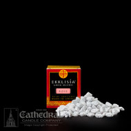 Rose 1/4 lb box. Cathedral's Ekklisia Incense is made in Greece using only premium frankincense resins and the finest aromatic oils. Each batch is carefully blended, pressed, hand-cut, and then cured to create rich, long-lasting fragrances and an unmatched smooth-burning quality. Quarter pound box 