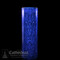 4" X 12" Blue Crackle Glass Cylinder Globe  for 14 Day Sanctuary Bottle Style Light. 

 
