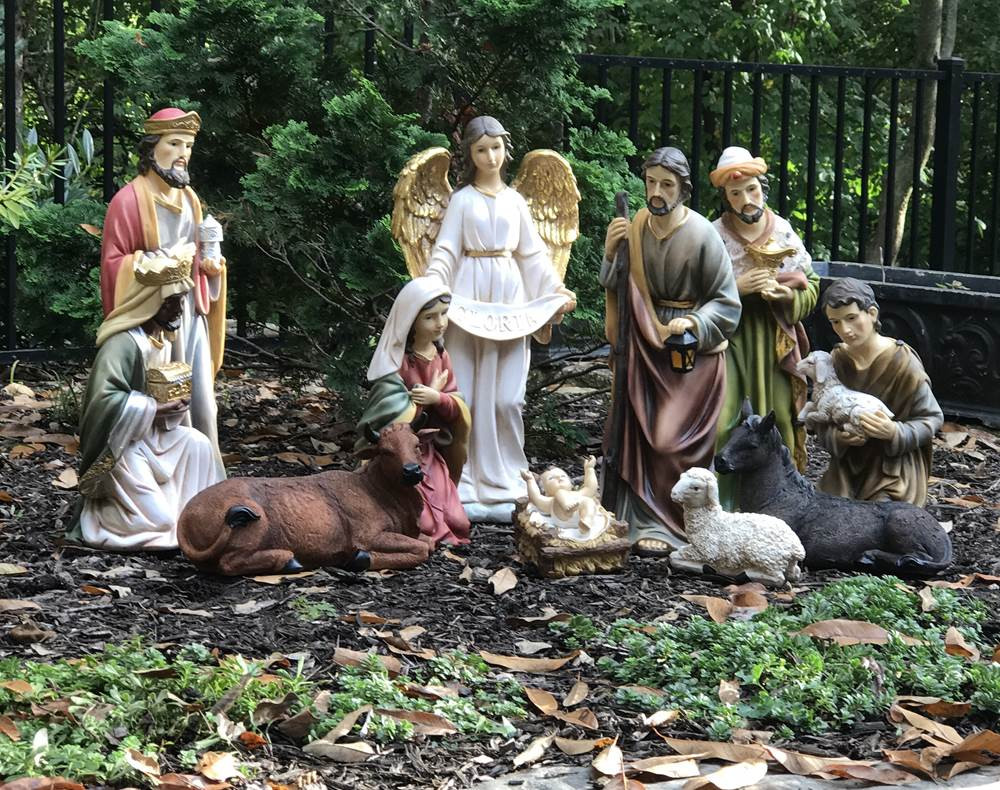 Nativity sets for deals outdoors