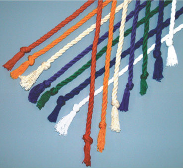 77" Cotton Twist Cinctures available in all liturgical colors: Natural (Wheat), Blue, Green, Gold, Red, White & Purple