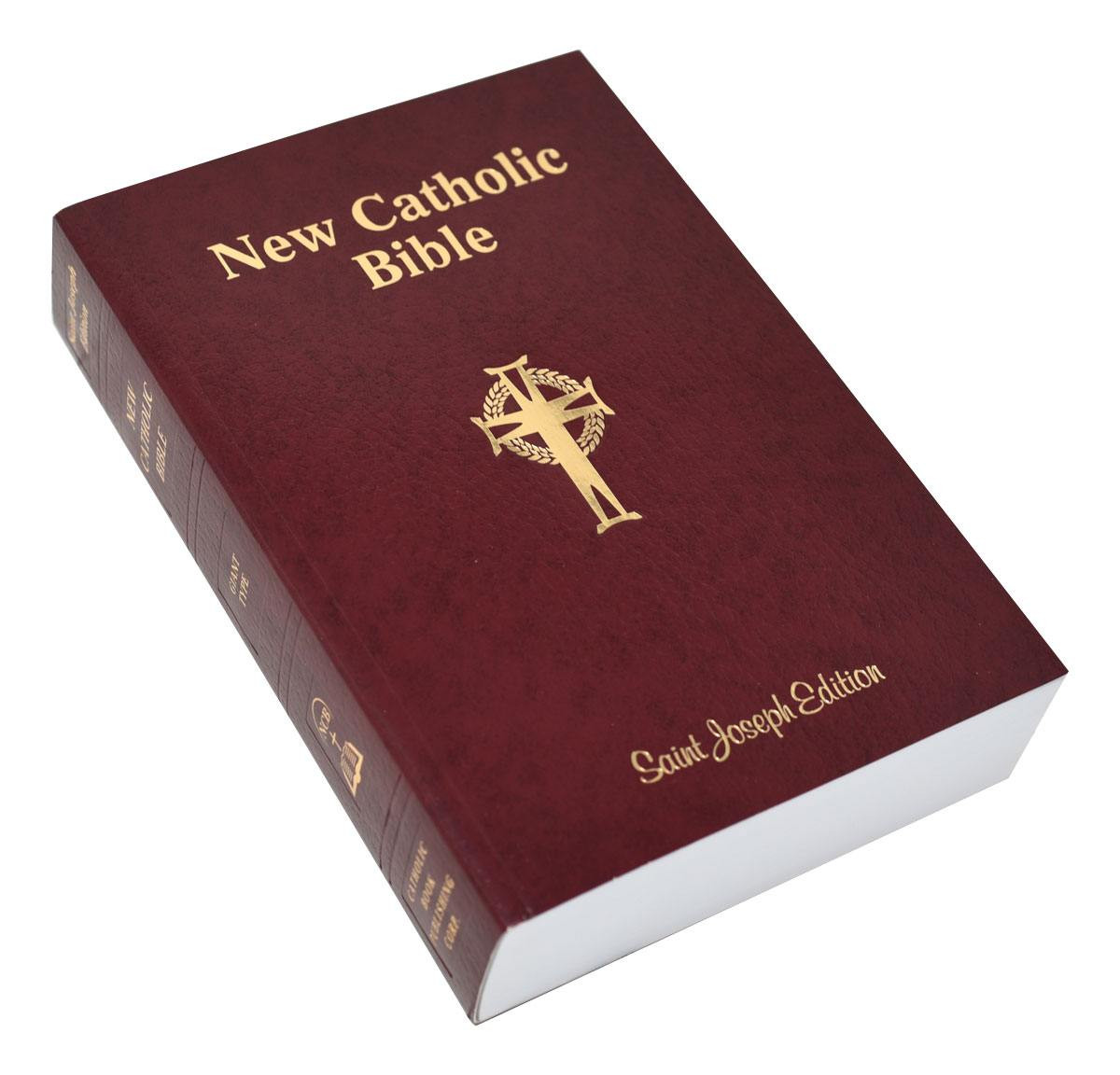 St. Joseph Edition Of The New Catholic Bible, Flexible Cover, Giant ...