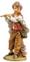 Michael, Village Boy with Flute figure. Materials: Marble Based Resin. Measurements: 50"H