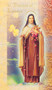 Saint Therese of Liseaux Folder. Folder is a 2 Page Biography that inludes her name meaning, St. Therese' attributes, a prayer to St Therese and her feast day. 

Biography Folder is gold stamped Italian art. Folder measures 5.375" X 3.25".  