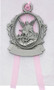 Engravable Pewter Guardian Angel Crib Medal with White Ribbon
Dimensions: 2 1/2" X 2"