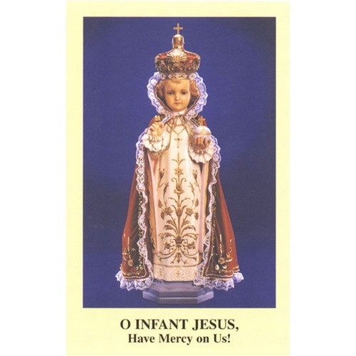 The Novena to the Infant Jesus of Prague Prayercard